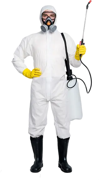 Pest control professional
